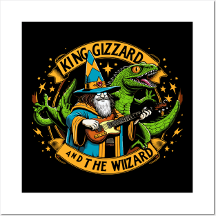 king gizzard and the lizard wizard Posters and Art
